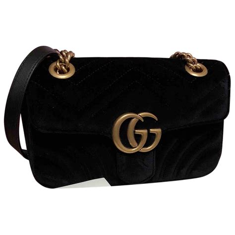 used gucci black crossbody|pre owned Gucci handbags.